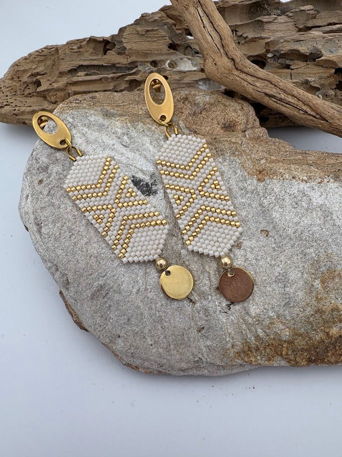 Miniature : akemi bijoux boucles d'oreilles kady création unique