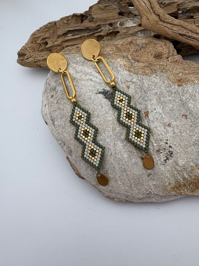 Miniature : akemi bijoux boucles d'oreilles victoria création originale