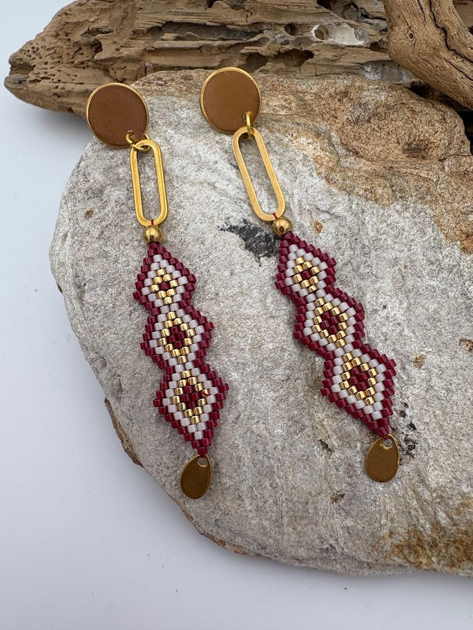 Miniature : akemi bijoux boucles d'oreilles victoria bijou création