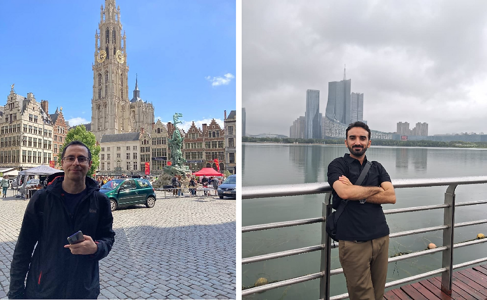 SPM Welcomes to the group two new PhD students Farhad Ghasemzadeh and Muhammad Sher!