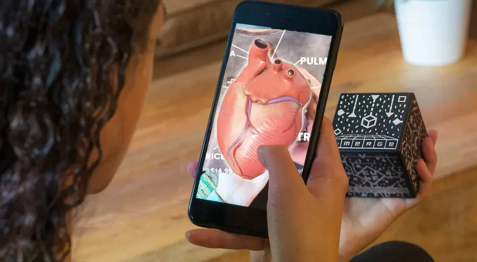 Merge Cube, An Interactive AR Device