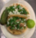 Mexican soy tacos