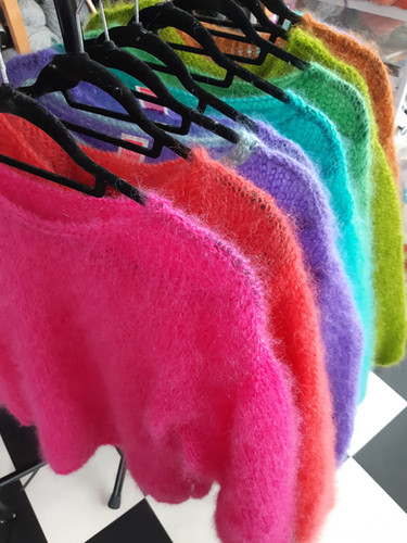 Basic kidmohair sweater | Dutch Knitwit Studio