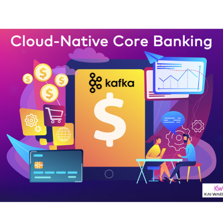 Modernização do Core Banking nativo da nuvem com Apache Kafka