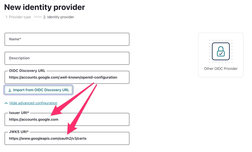 Confluent Cloud Identity Provider
