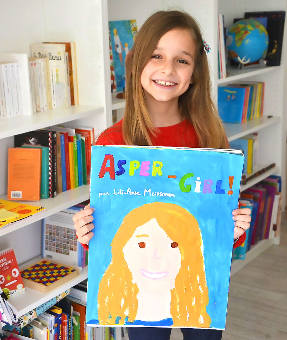 À 8 ans, Lili-Rose crée un livre écrit et illustré sur son trouble autistique. Il nécessitera plusieurs mois de travail. Petit à petit, elle réussit à avancer sur son projet, à son rythme.