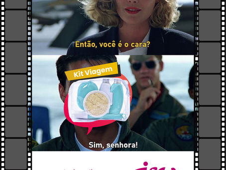 Nosso kit viagem "é o cara" em matéria de praticidade e higiene!
