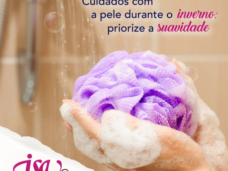 Cuidados com a pele no inverno: priorize a suavidade.