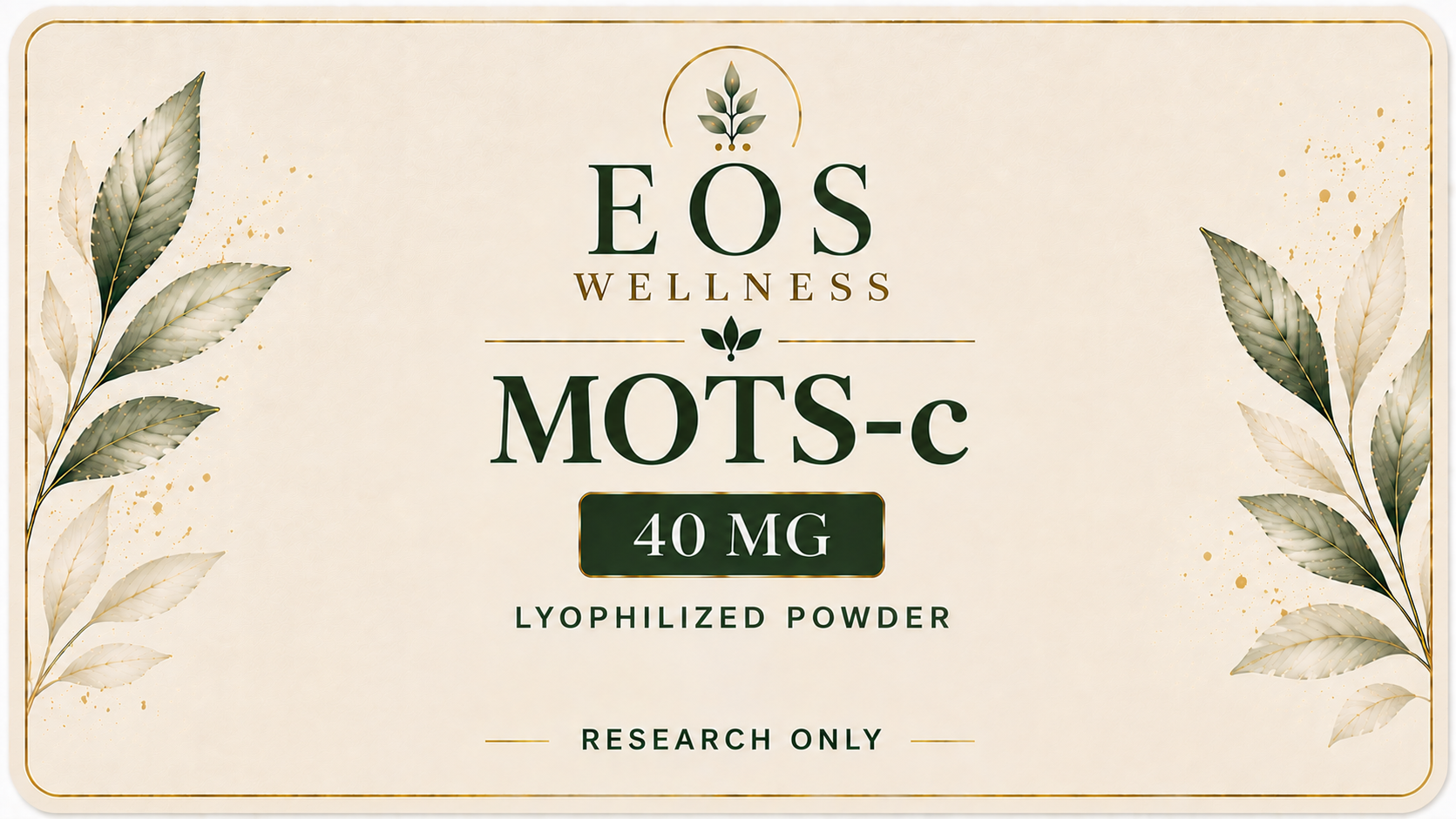 MOTS-c 40MG