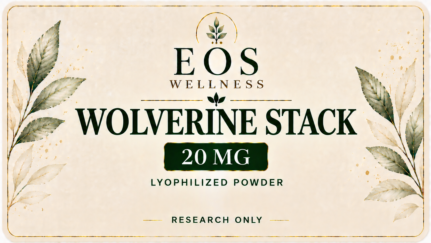 WOLVERINE STACK 20MG