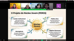 Núcleo Jovem da Fergs participa da Reunião Geral da AIJ CFN/FEB