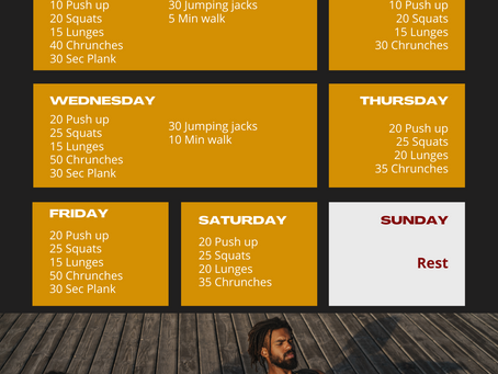workout challenge