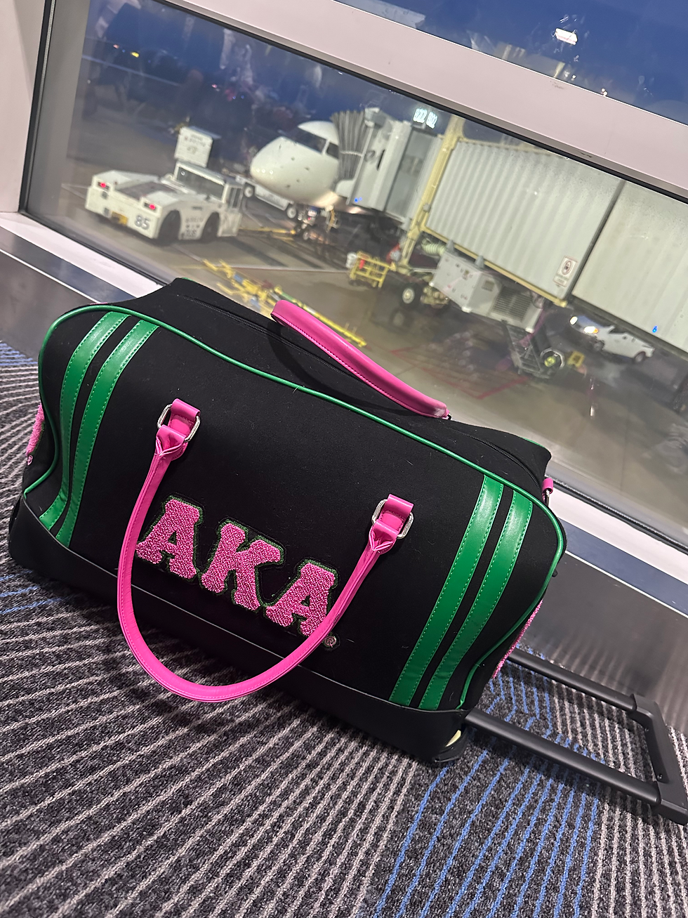 Thumbnail: AKA Wool Tote on Wheels