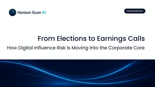Foresight · From Elections to Earnings