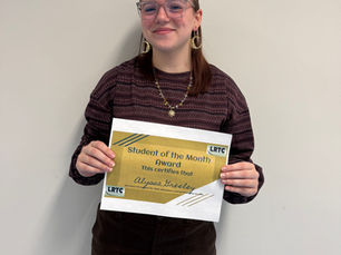 December Blue Day Student of the Month!