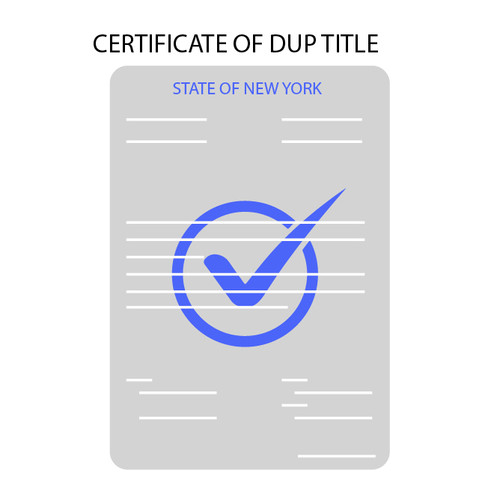 NYS Duplicate Title Request Service - DMVSTOP
