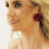 Thumbnail: Red Clip-On Earrings