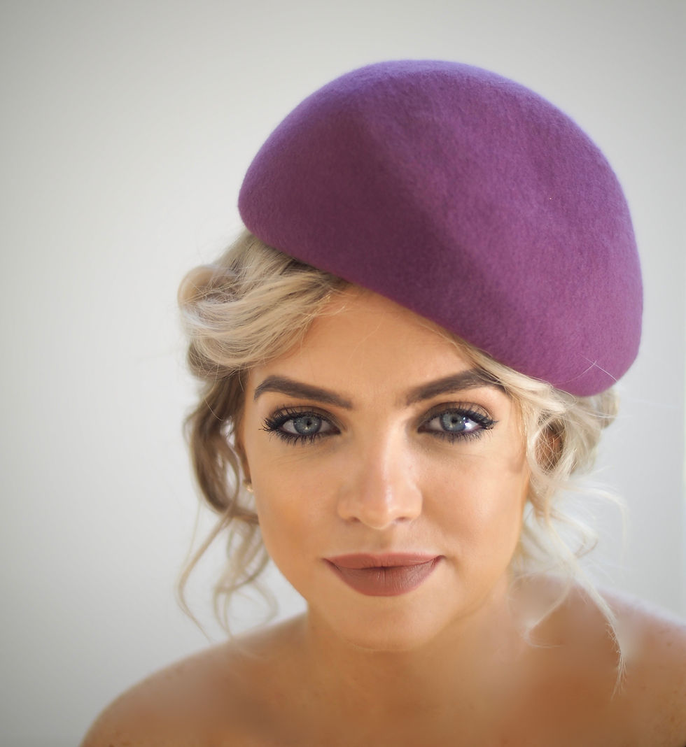 Thumbnail: ANNA VINTAGE INSPIRED MODERN WOOL FELT HAT.jpg.