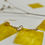 Thumbnail: Yellow Square Chain Drop Earring