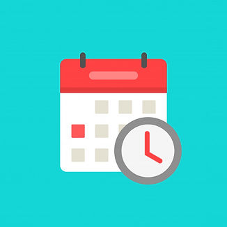 calendario-reloj-como-simbolo-icono-even