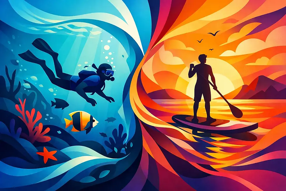 Snorkelling or Paddleboarding Holiday?