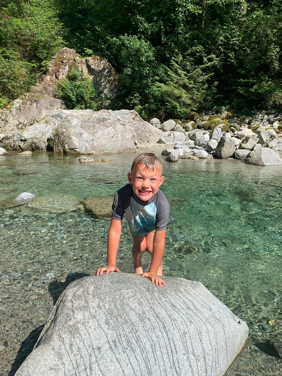 Swimming near our house!.heic
