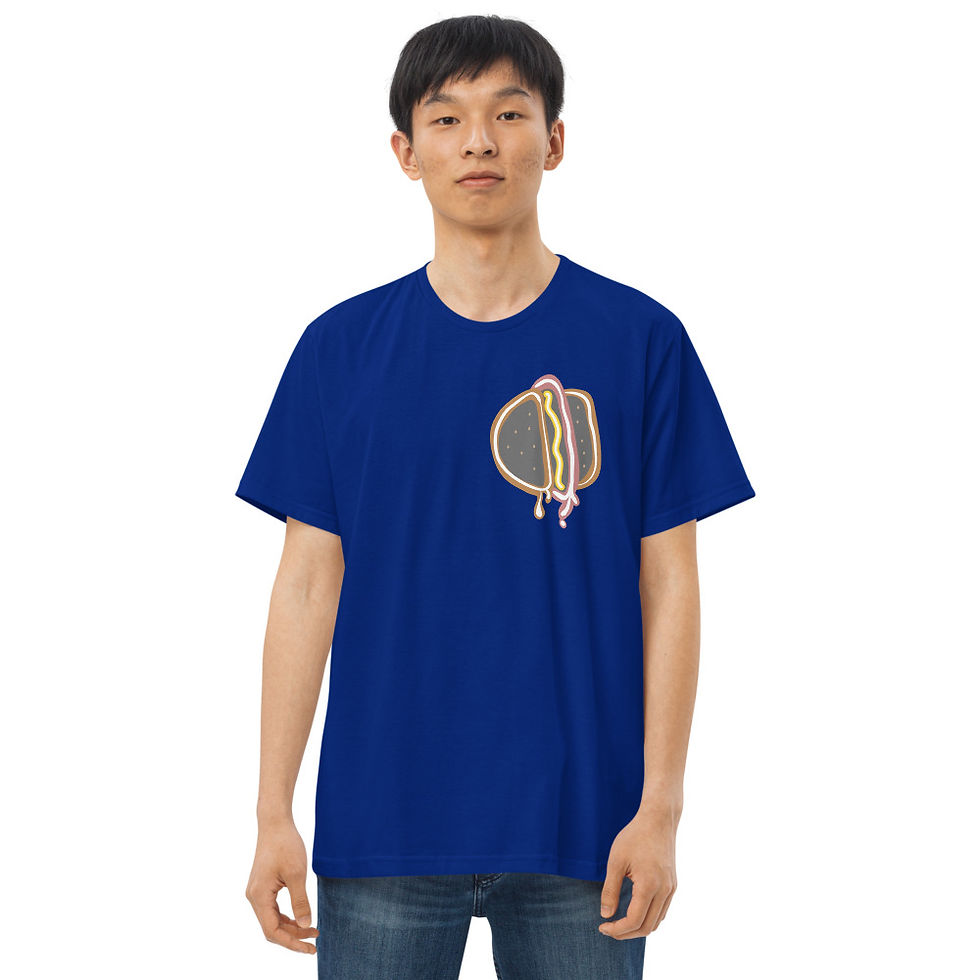 Miniatura: Men's fitted straight cut t-shirt