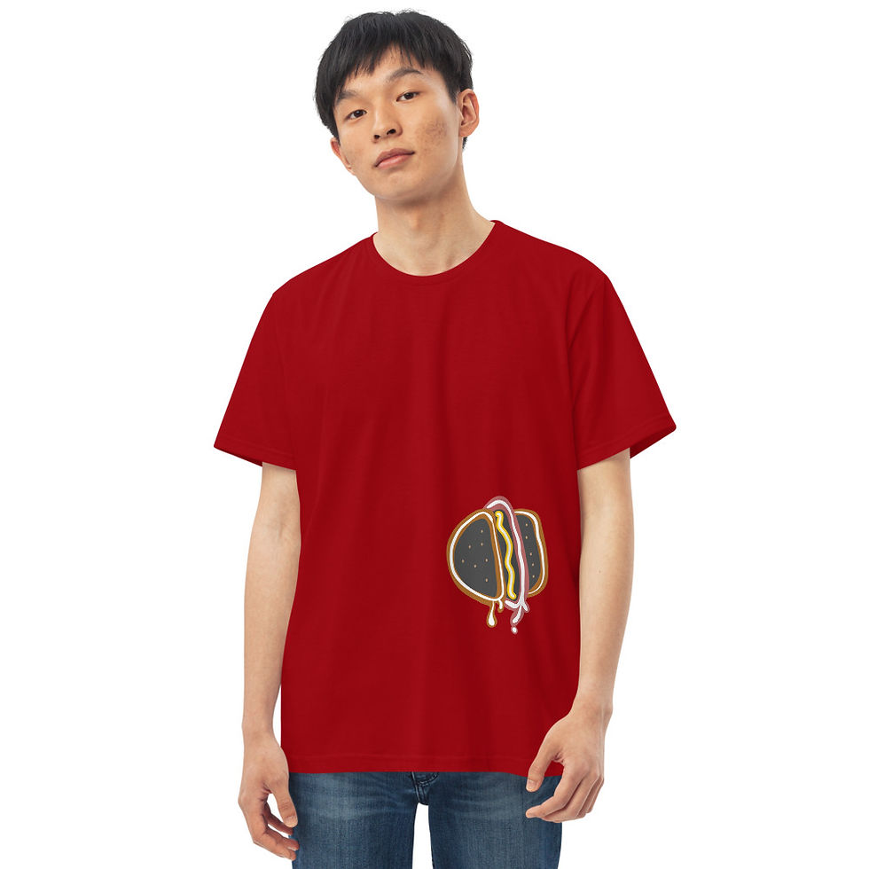 Miniatura: Men's fitted straight cut t-shirt