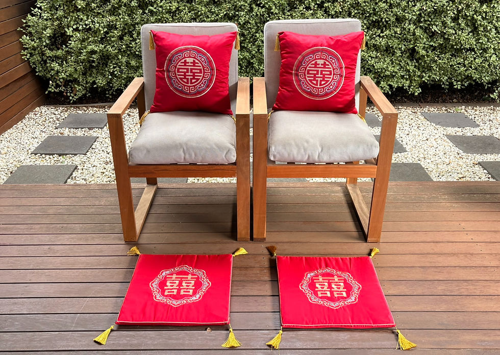 Matching Set - Chair & Kneeling Cushions