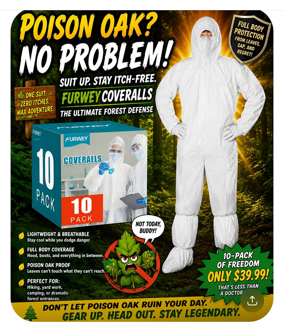 Done With Poison Oak?