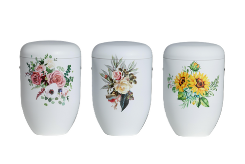 Økologisk urne, bio urne, bioplast, urne med blomster