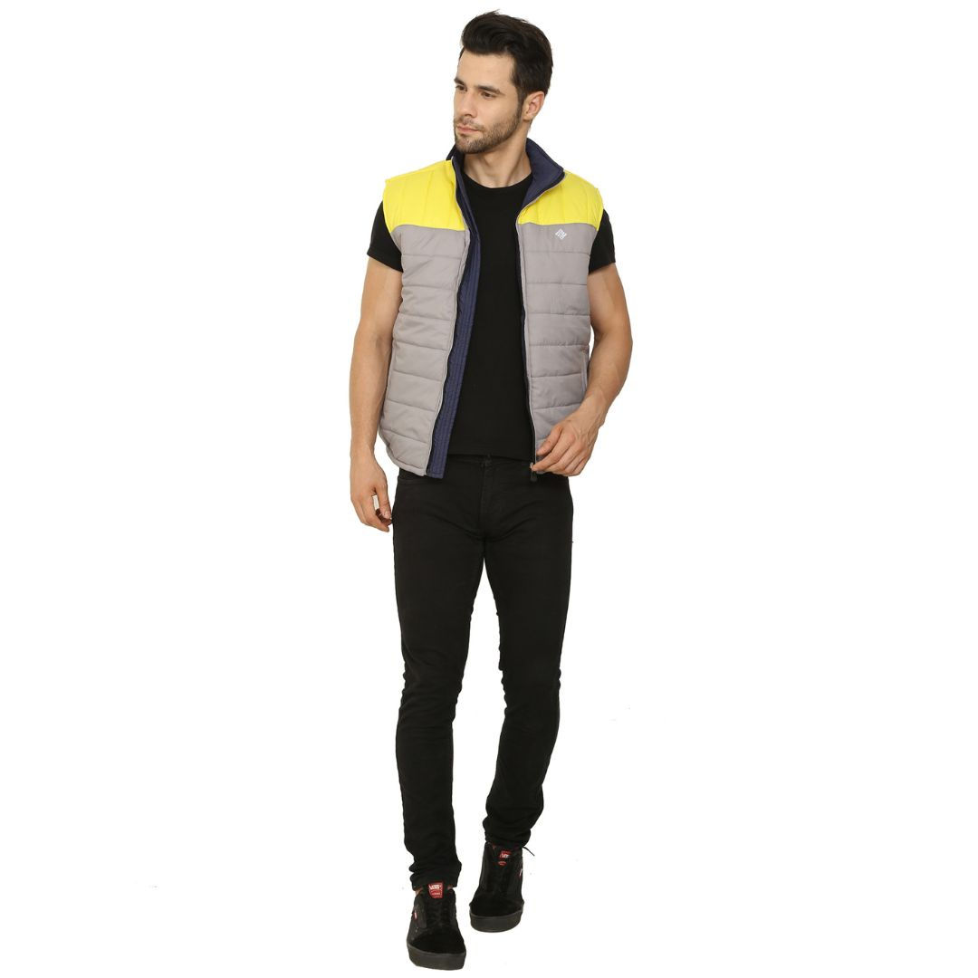 Sleeveless Reversible Men's Jacket