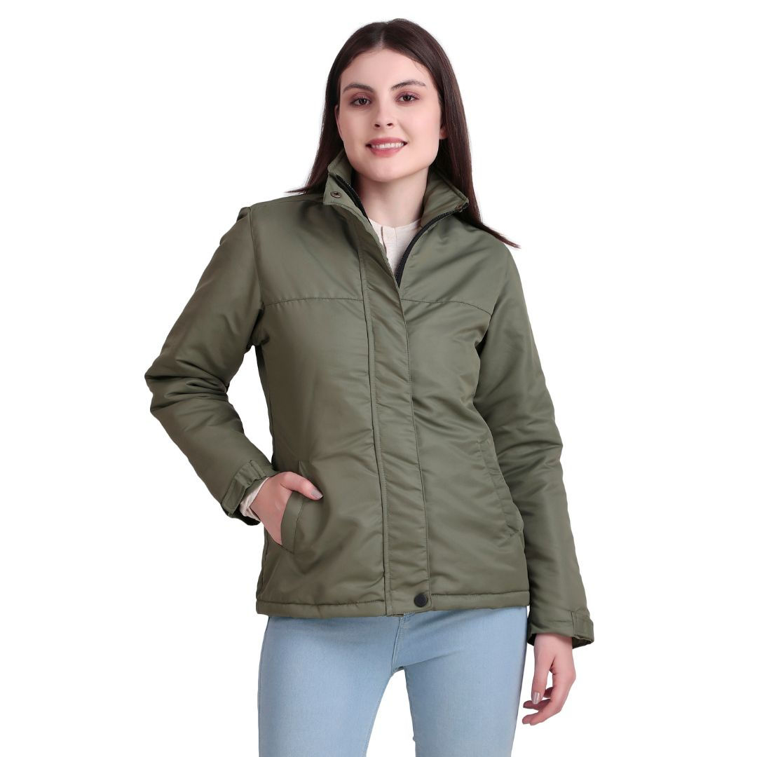 Full Sleeves Women's Winter Jacket