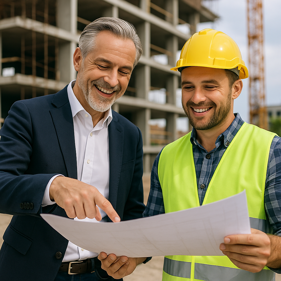 Genehmigung und Baukoordination