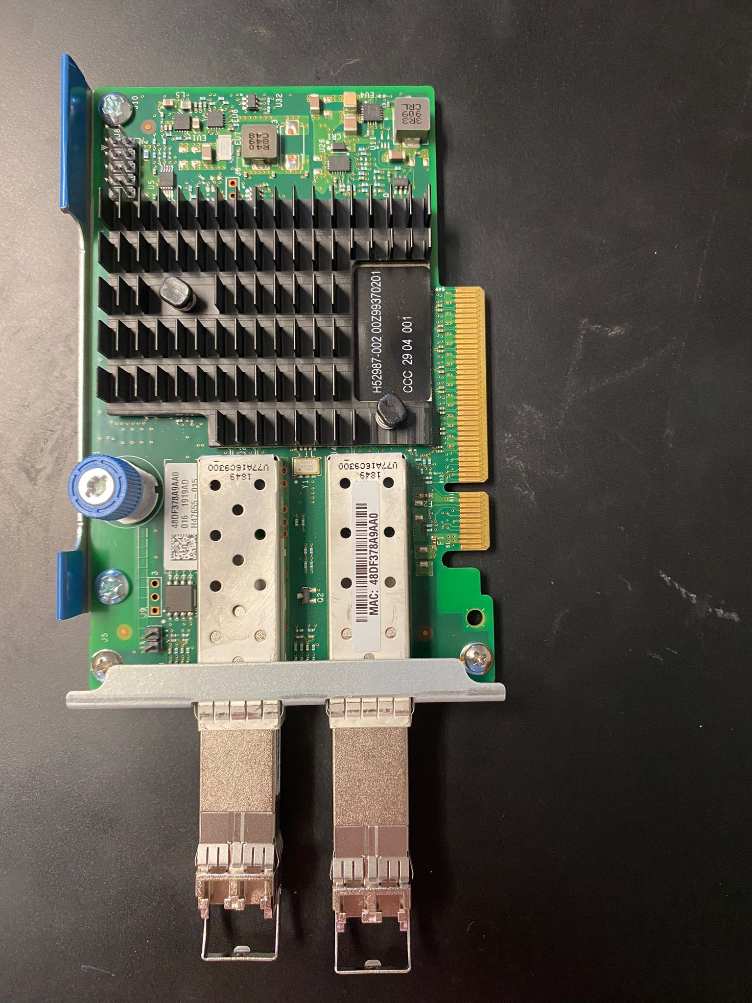 789004-001 HPE 562FLR Ethernet SFP+ Adapter 10GB Dual Port Low Profile.