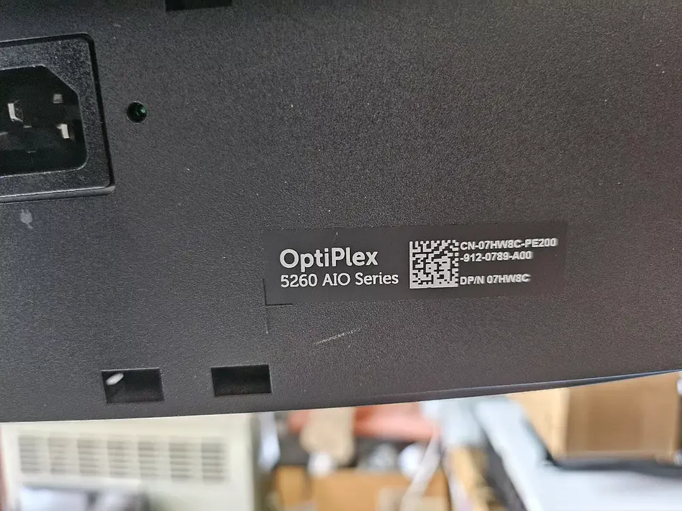 Thumbnail: Dell OptiPlex 5260 AIO series with i3-8Gen CUP,16GB RAM, 256GB SSD, and Windows.