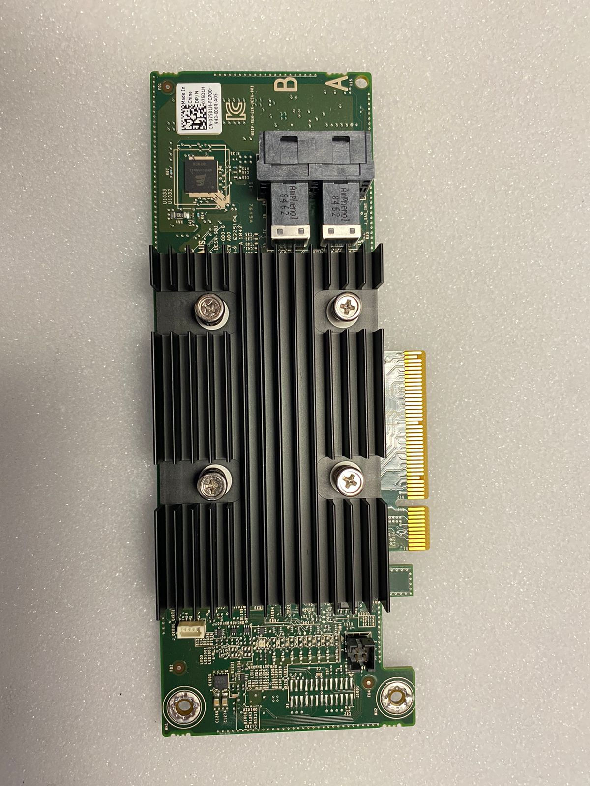 Dell 75D1H Perc H330 12gb/s 8-Port PCIe RAID Controller
