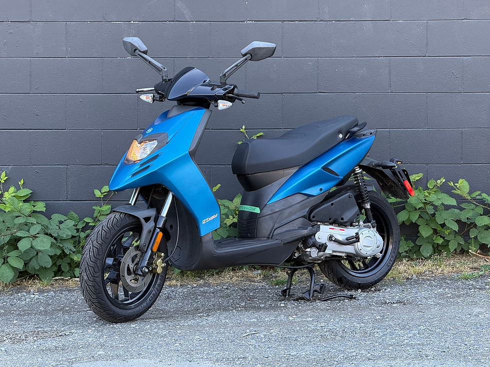 Thumbnail: USED - 2019 PIAGGIO TYPHOON 50 BLUE