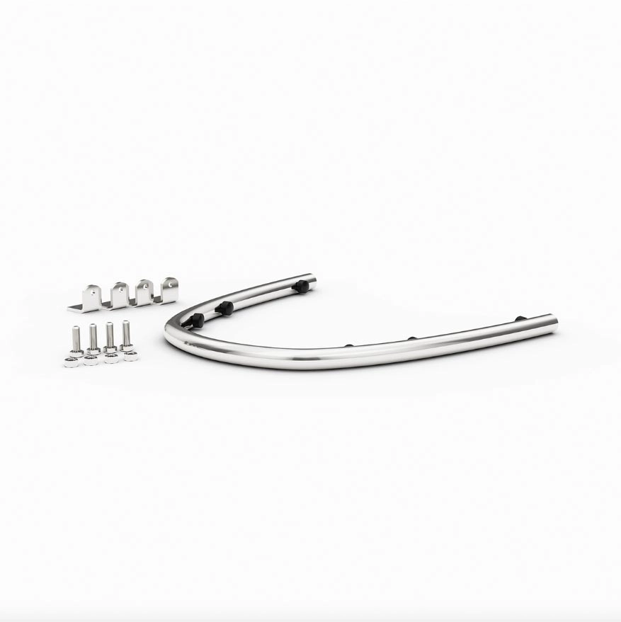 Vespa Front Mudguard Protection Chromed