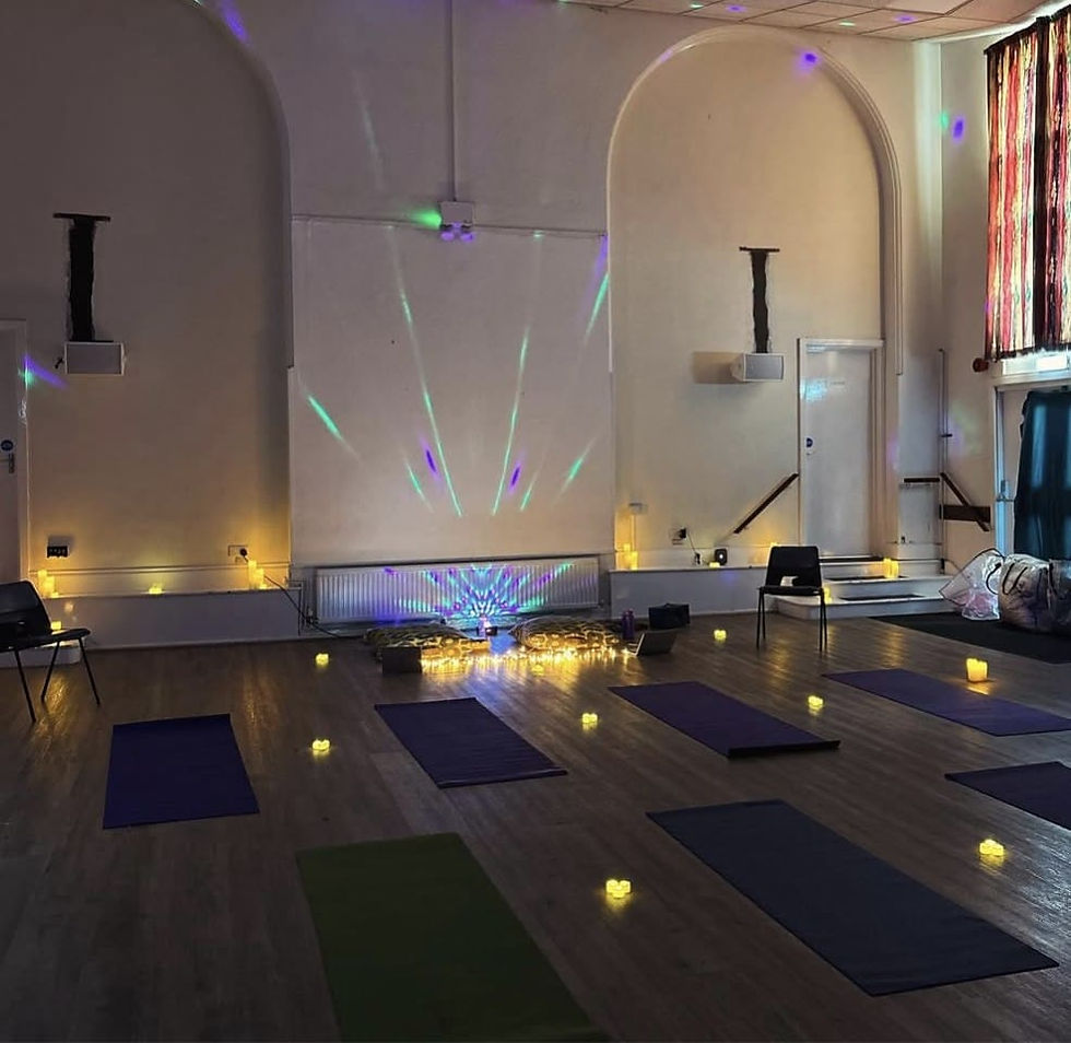 Meditation session in Thames Valley