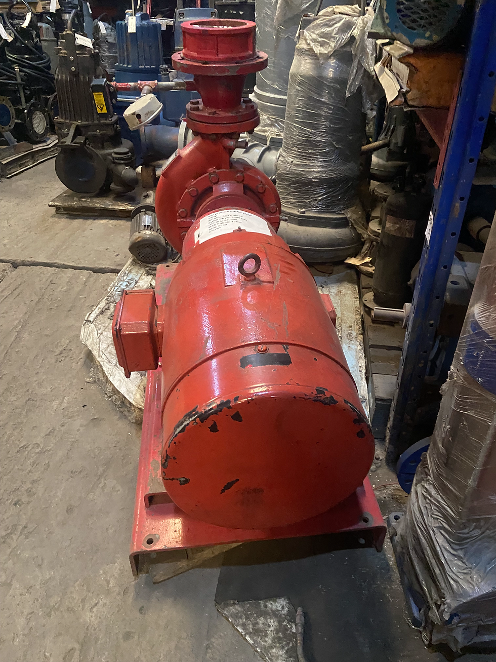 Thumbnail: 55 KW (75HP) ELECTRIC MOTOR DRIVEN FIRE HYDRANT PUMP