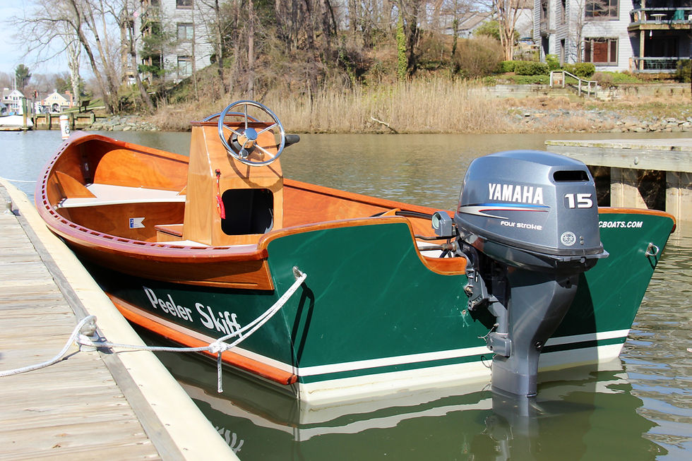 Miniaturbild: Peeler Skiff, Motorboot