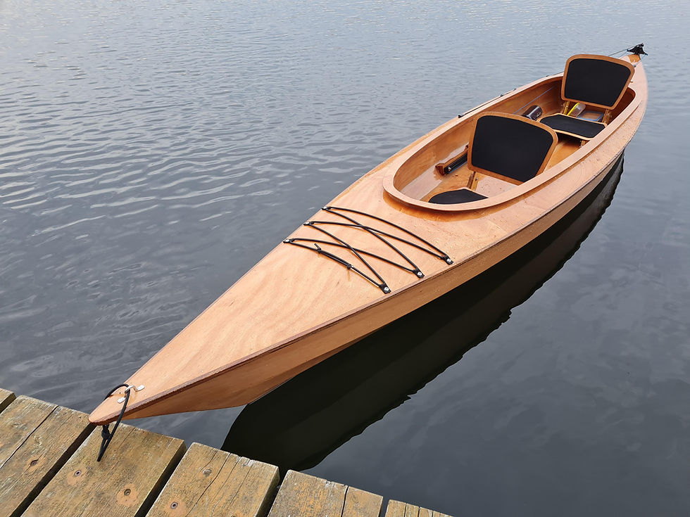 Miniaturbild: Moby Tandem, Holzkajak zum Selberbauen