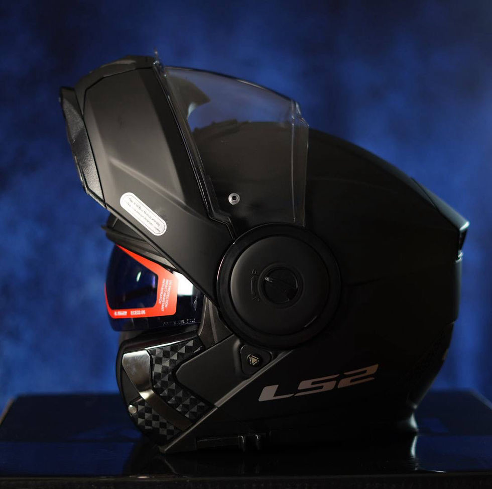 Miniatura: Casco Abatible LS2 Scope II Negro Mate