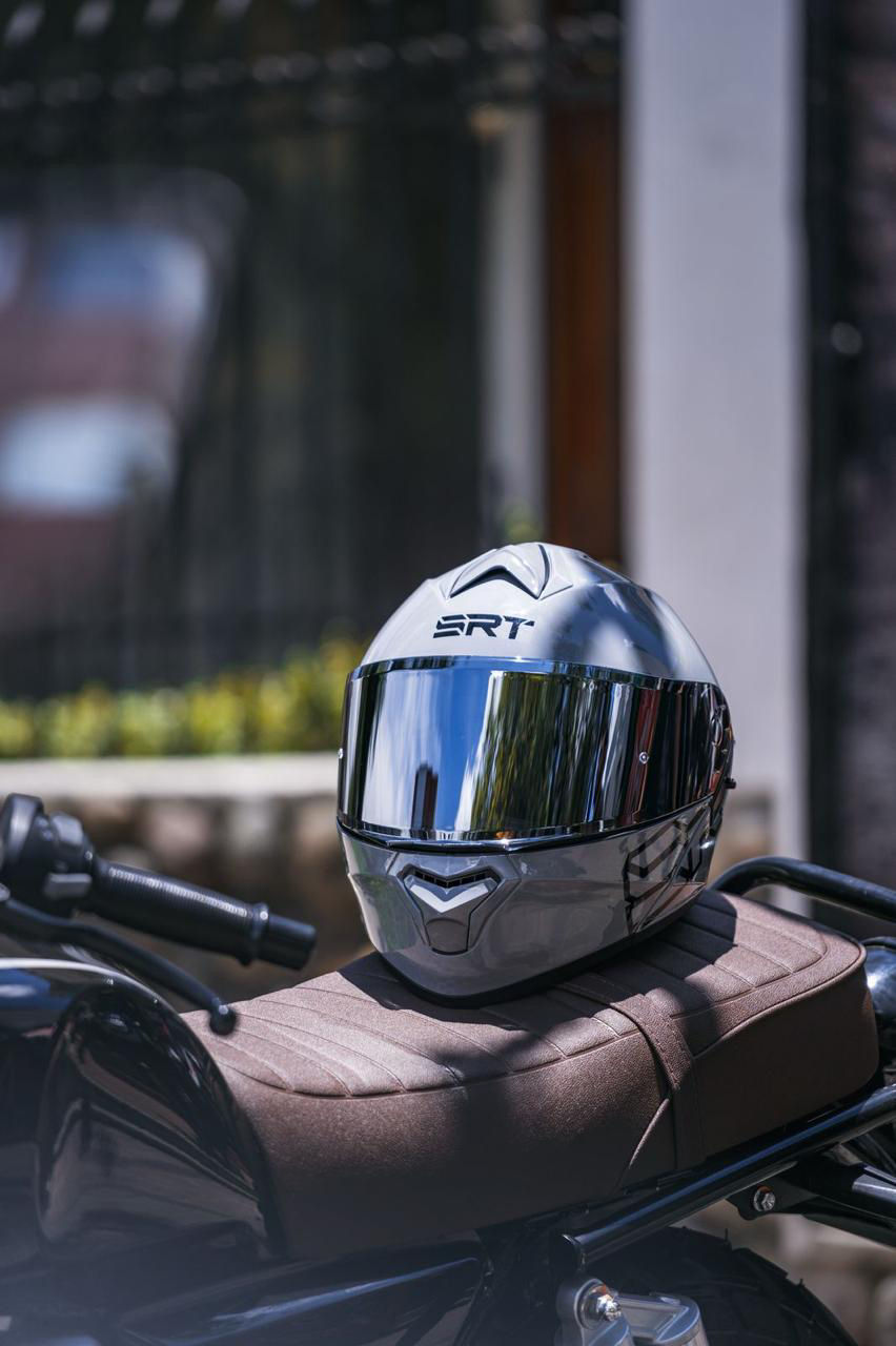 Miniatura: Casco Abatible SRT Cemento Vs Esp