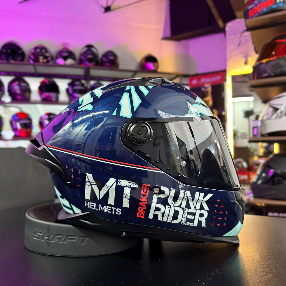 Miniatura: Casco integral MT Braker Visor Oscuro 