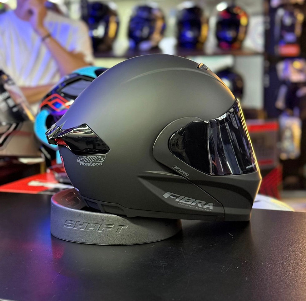 Miniatura: Casco Abatible Fibra Atto Duo Led Solid NM