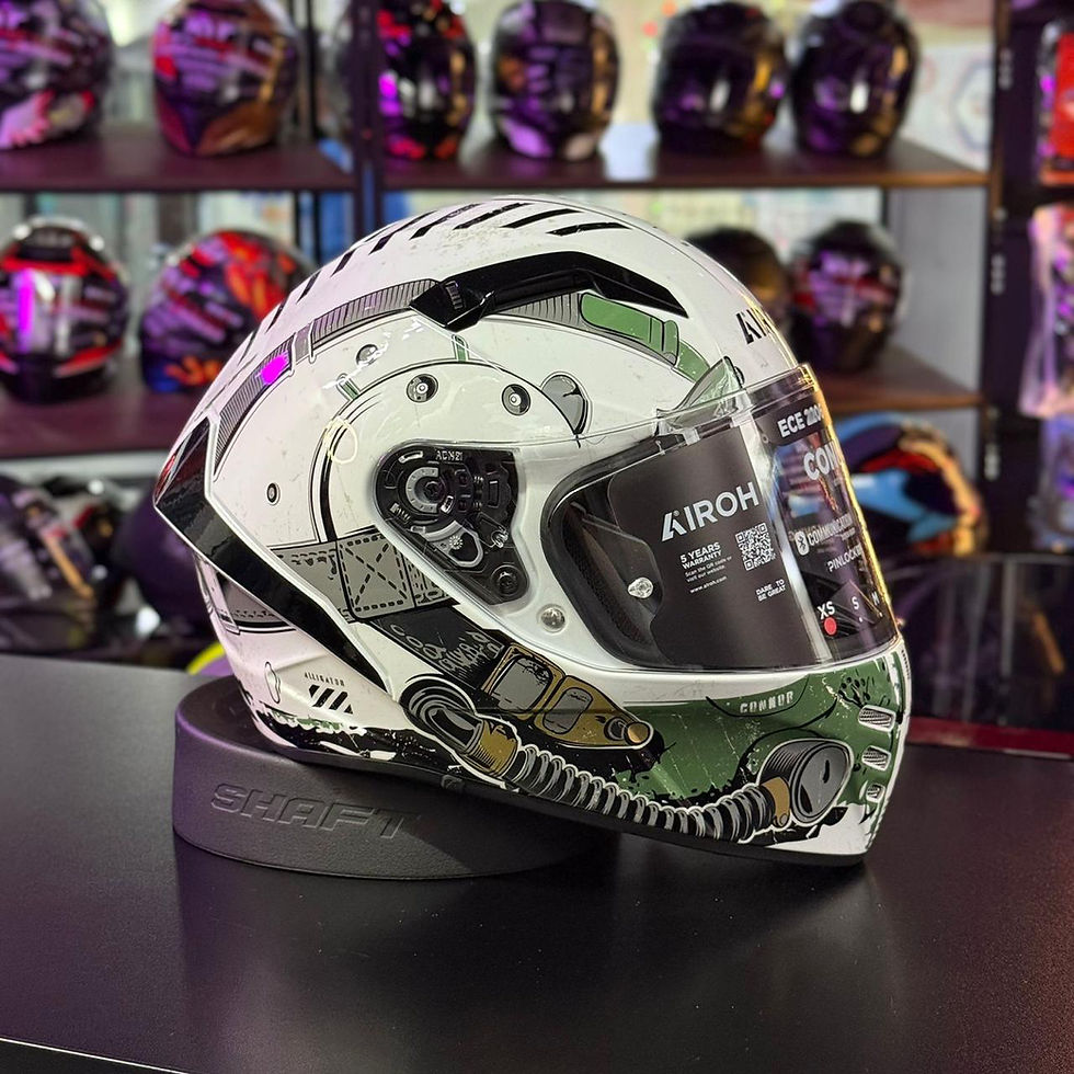 Miniatura: Casco Integral Airoh Connor BL VR Visor Transparente 
