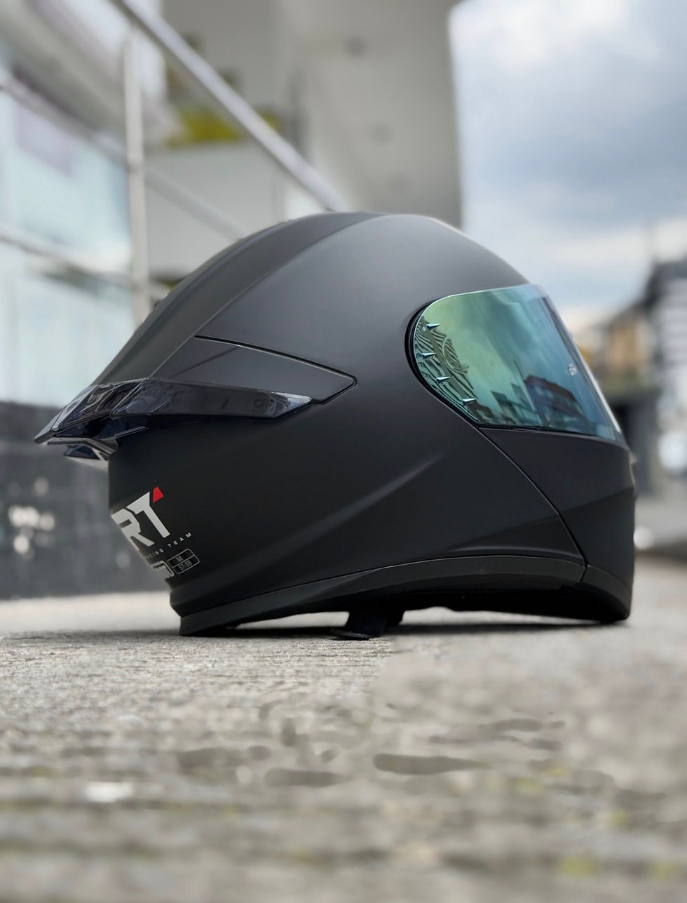 Miniatura: Casco Abatible SRT NM Visor Azul