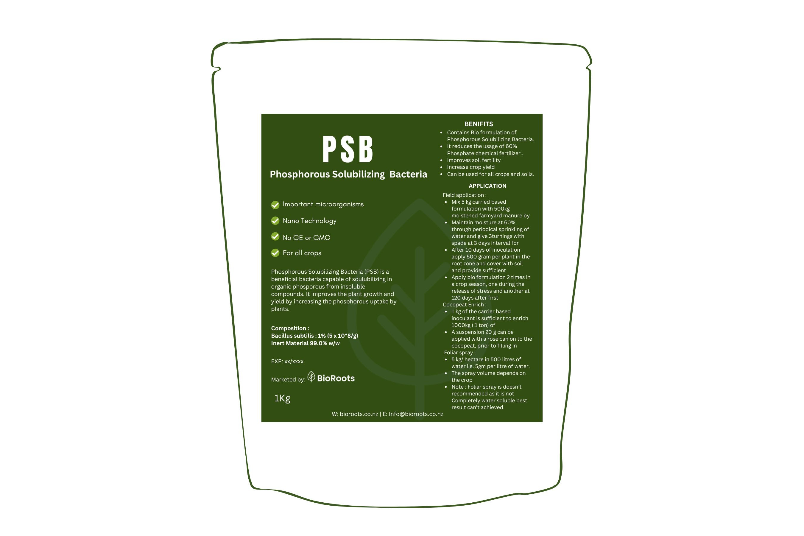 Phosphorous Solubilizing Bacteria (PSB)